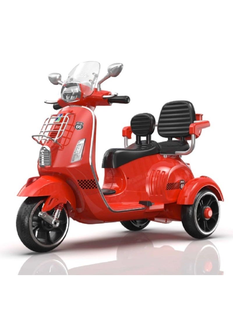 VESPA سكوتر فيسبا بمقعدين أحمر LB-1388/HLW-1388 - Image 1